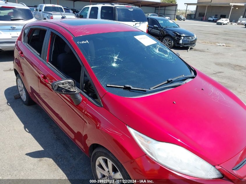 2013 Ford Fiesta Se VIN: 3FADP4EJ0DM218471 Lot: 39922123