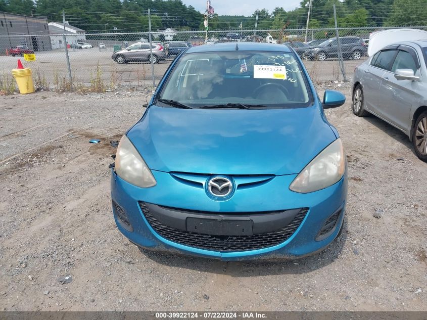 2012 Mazda Mazda2 Sport VIN: JM1DE1KY4C0132971 Lot: 39922124