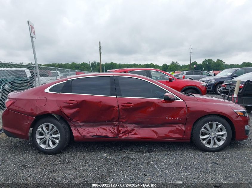 2020 Chevrolet Malibu Fwd Lt VIN: 1G1ZD5STXLF105350 Lot: 39922128