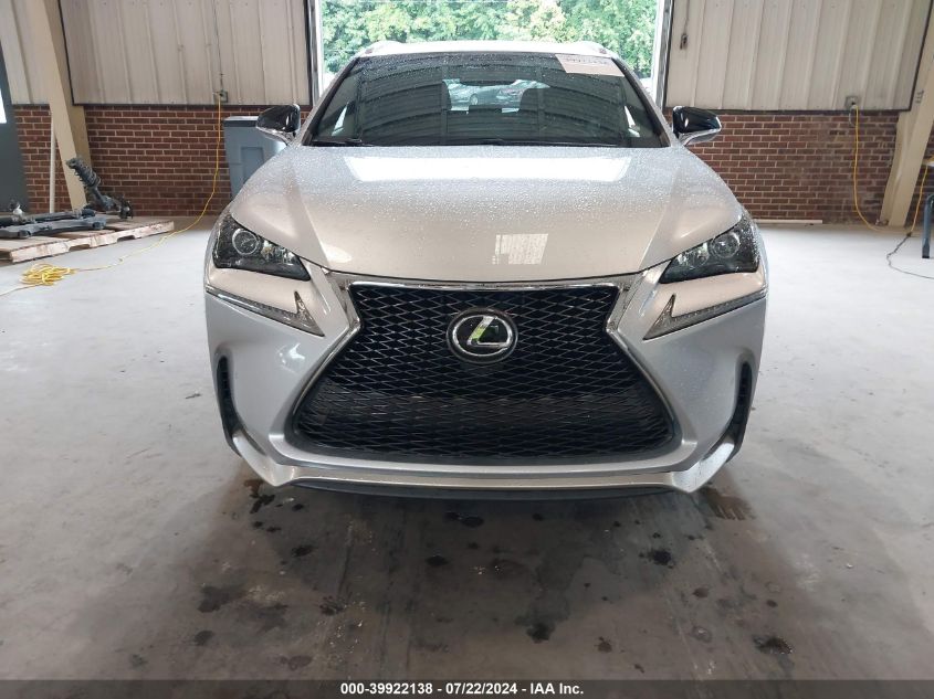 JTJYARBZ6H2052326 2017 Lexus Nx 200T F Sport