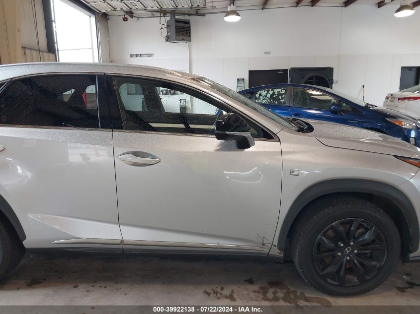 2017 Lexus Nx 200T F Sport VIN: JTJYARBZ6H2052326 Lot: 39922138