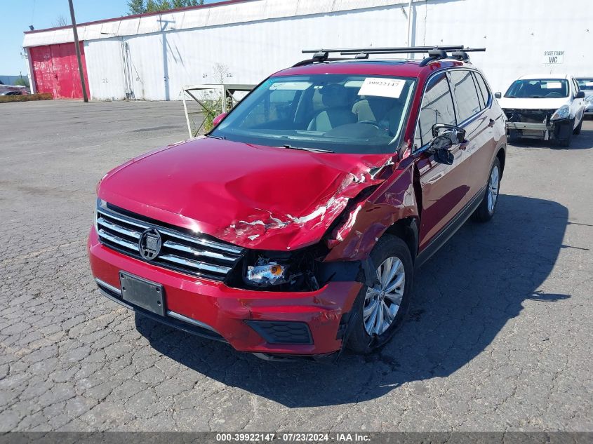 2019 Volkswagen Tiguan 2.0T Se/2.0T Sel/2.0T Sel R-Line/2.0T Sel R-Line Black VIN: 3VV2B7AX2KM040024 Lot: 39922147