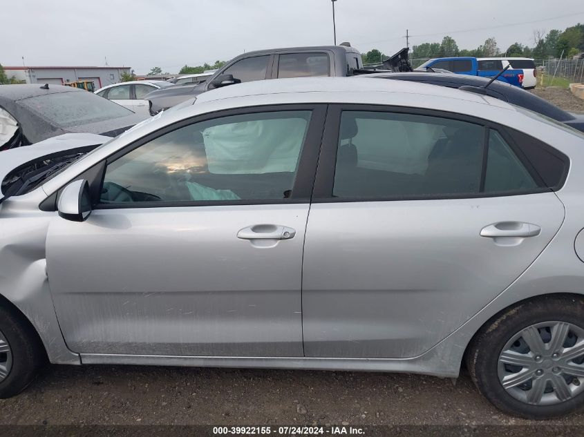 2023 Kia Rio S VIN: 3KPA24AD1PE621210 Lot: 39922155