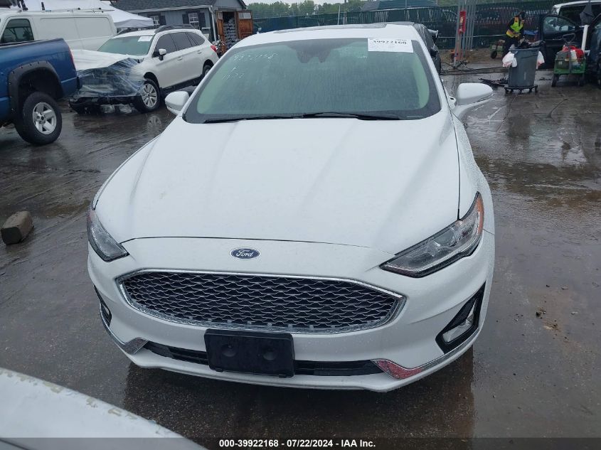 2019 FORD FUSION TITANIUM - 3FA6P0K96KR265127