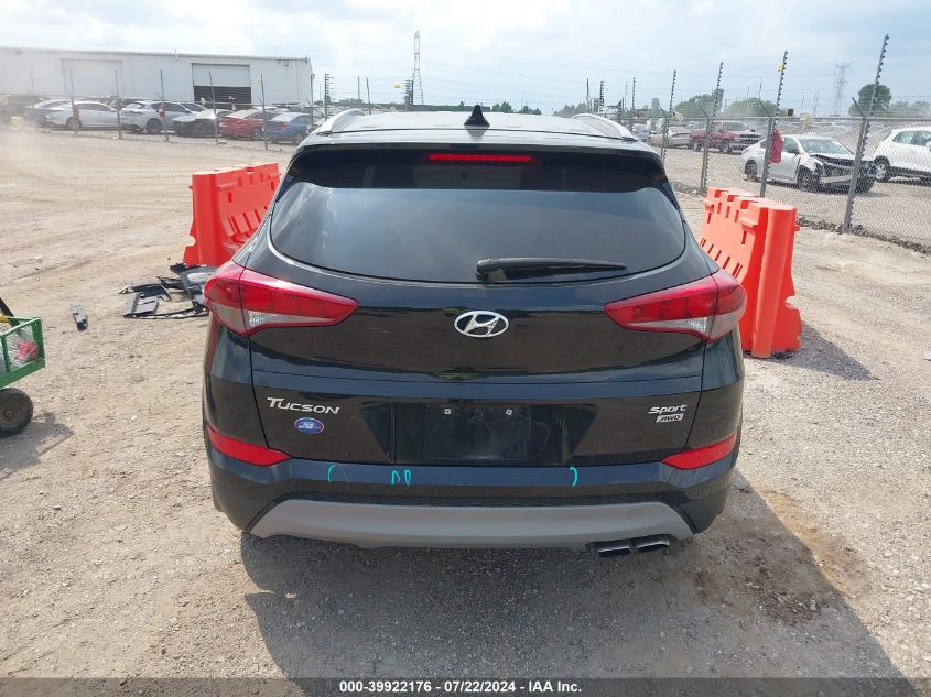 2018 Hyundai Tucson Sport VIN: KM8J3CAL4JU711115 Lot: 39922176