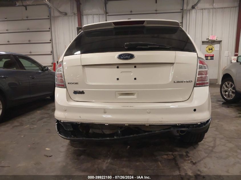 2008 Ford Edge Limited VIN: 2FMDK39CX8BA57628 Lot: 39922180