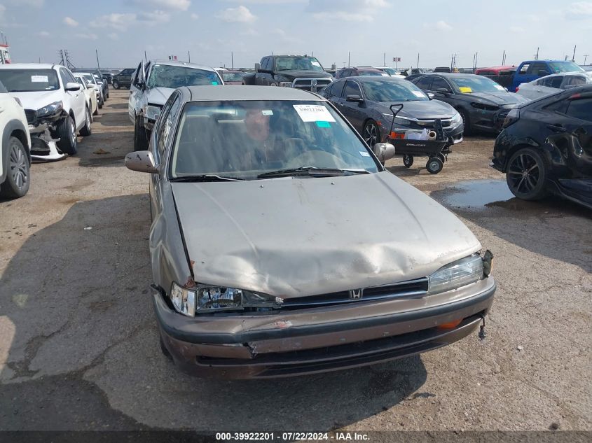 1992 Honda Accord Lx VIN: 1HGCB7655NA207134 Lot: 39922201