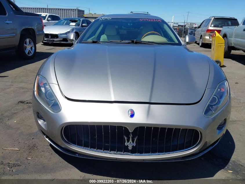 2009 Maserati Granturismo VIN: ZAMGJ45A690042878 Lot: 39922203