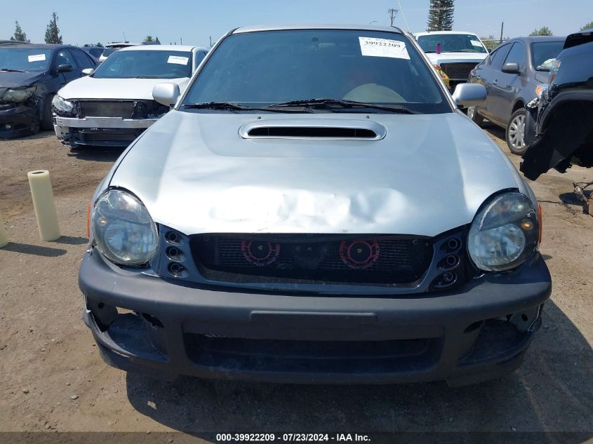 2003 Subaru Impreza Wrx VIN: JF1GD29673G513334 Lot: 39922209