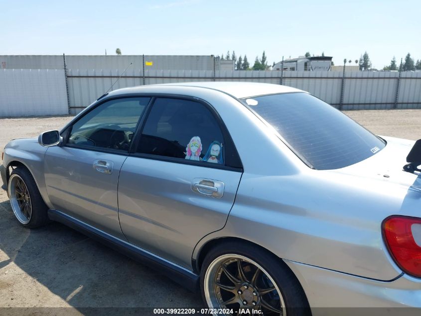 2003 Subaru Impreza Wrx VIN: JF1GD29673G513334 Lot: 39922209