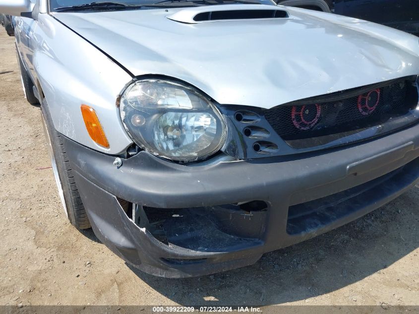 2003 Subaru Impreza Wrx VIN: JF1GD29673G513334 Lot: 39922209