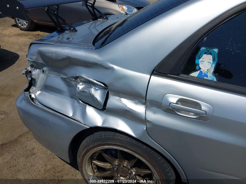 2003 Subaru Impreza Wrx VIN: JF1GD29673G513334 Lot: 39922209