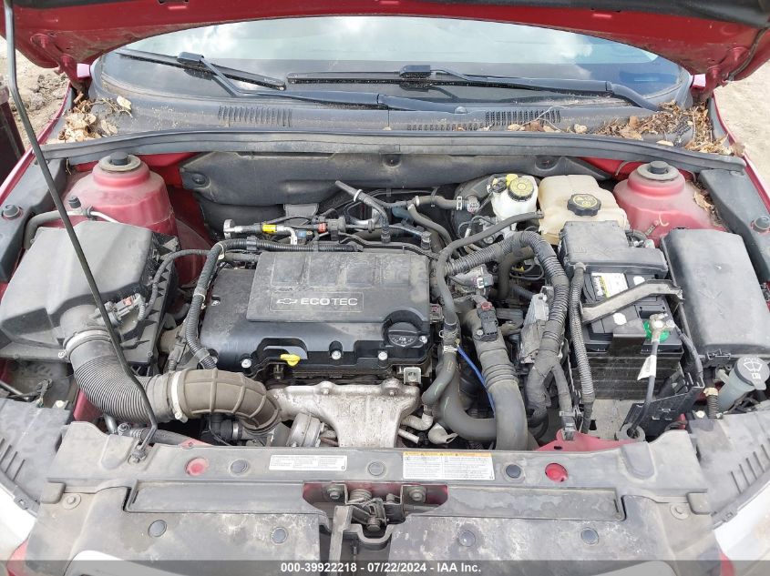 2014 Chevrolet Cruze Eco Manual VIN: 1G1PJ5SB1E7184265 Lot: 39922218