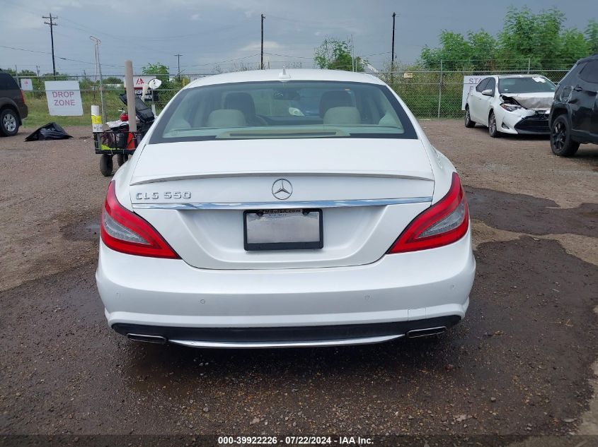 2014 Mercedes-Benz Cls 550 VIN: WDDLJ7DB7EA125809 Lot: 39922226