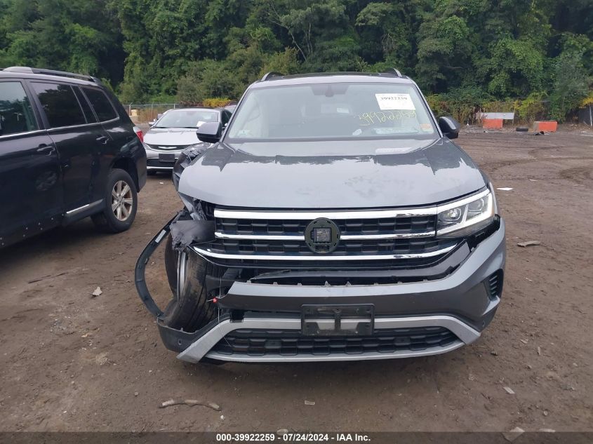 2021 Volkswagen Atlas 3.6L V6 Se W/Technology VIN: 1V2KR2CA0MC574602 Lot: 39922259