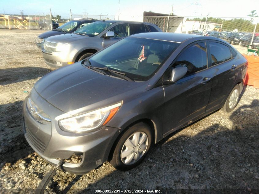 2016 Hyundai Accent Se VIN: KMHCT4AE9GU011924 Lot: 39922281