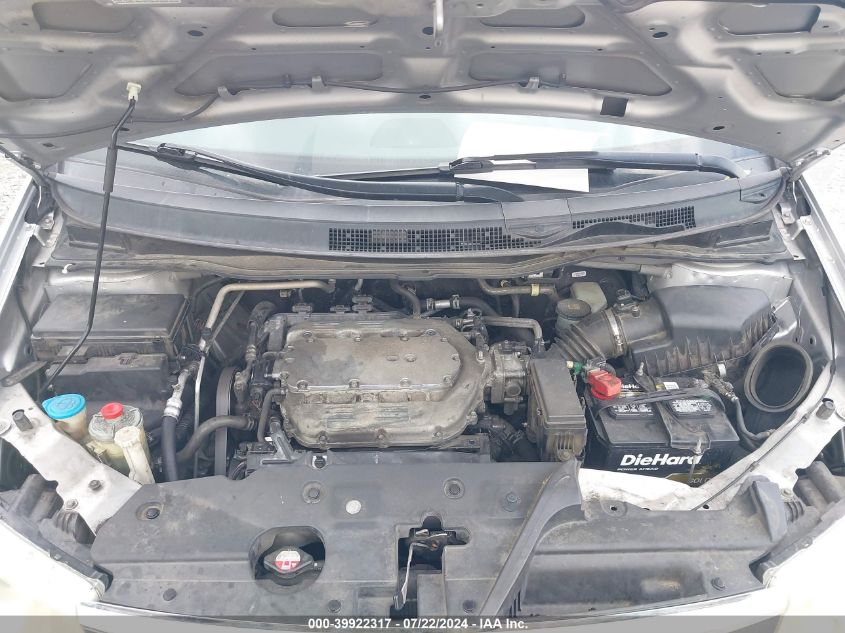 2012 Honda Odyssey Touring/Touring Elite VIN: 5FNRL5H91CB133354 Lot: 39922317