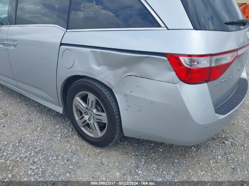 2012 Honda Odyssey Touring/Touring Elite VIN: 5FNRL5H91CB133354 Lot: 39922317