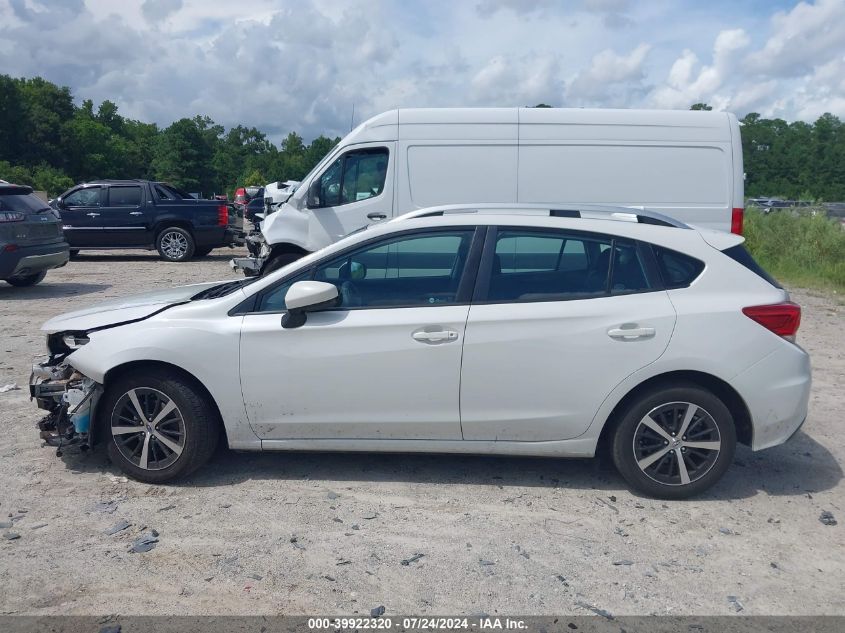 2019 Subaru Impreza 2.0I Premium VIN: 4S3GTAD6XK3724807 Lot: 39922320