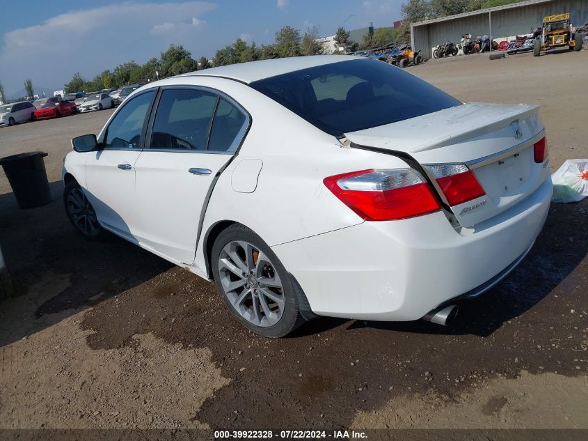 1HGCR2F52EA190114 2014 Honda Accord Sport