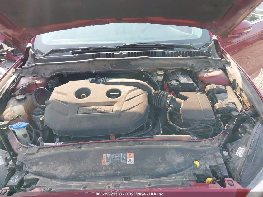 2014 Ford Fusion Titanium VIN: 3FA6P0K98ER282595 Lot: 39922333