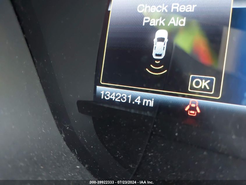 2014 Ford Fusion Titanium VIN: 3FA6P0K98ER282595 Lot: 39922333