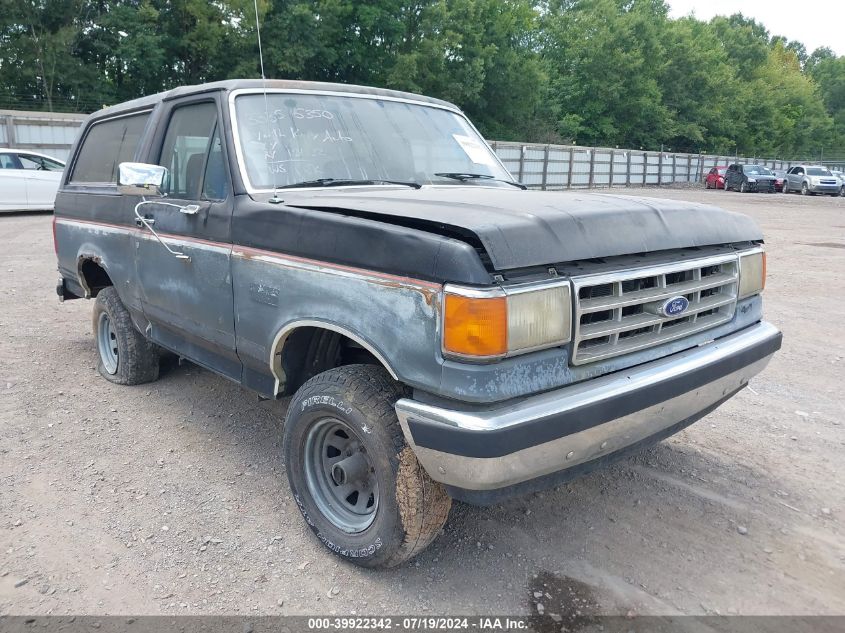 1988 Ford Bronco U100 VIN: 1FMEU15N5JLA12967 Lot: 39922342