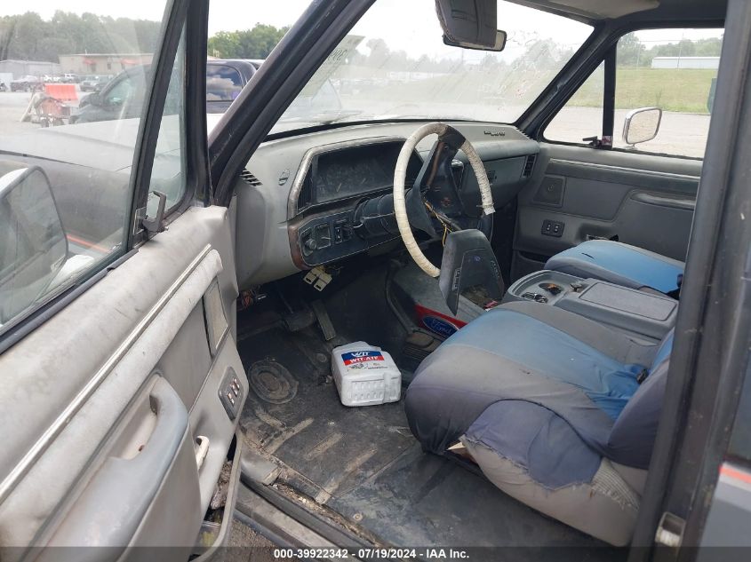 1988 Ford Bronco U100 VIN: 1FMEU15N5JLA12967 Lot: 39922342