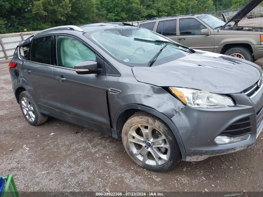 2014 Ford Escape Titanium VIN: 1FMCU0J96EUD35631 Lot: 39922356