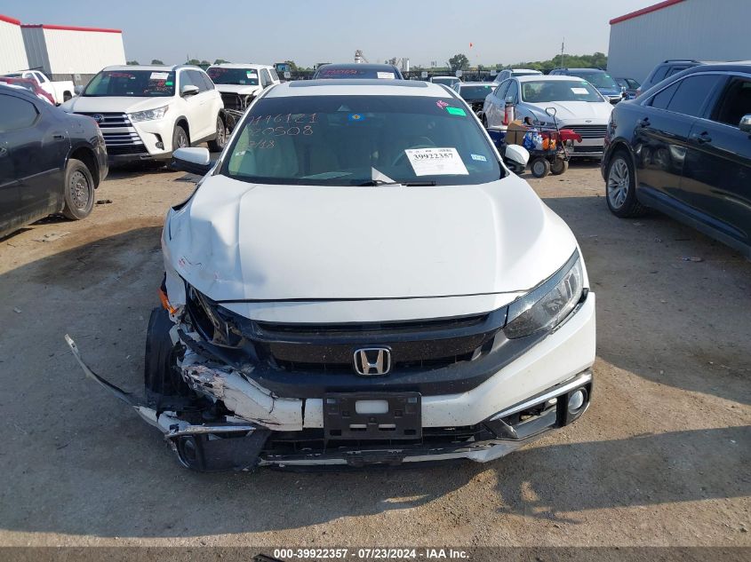 2020 Honda Civic Ex-L VIN: 19XFC1F73LE020508 Lot: 39922357