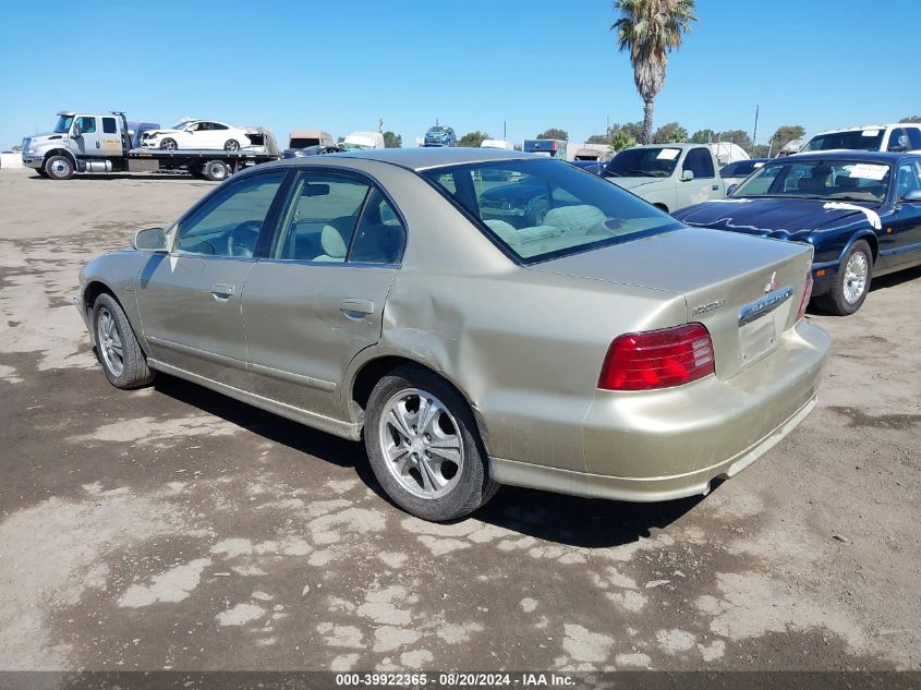 4A3AA46H01E114538 2001 Mitsubishi Galant Es V6/Gtz