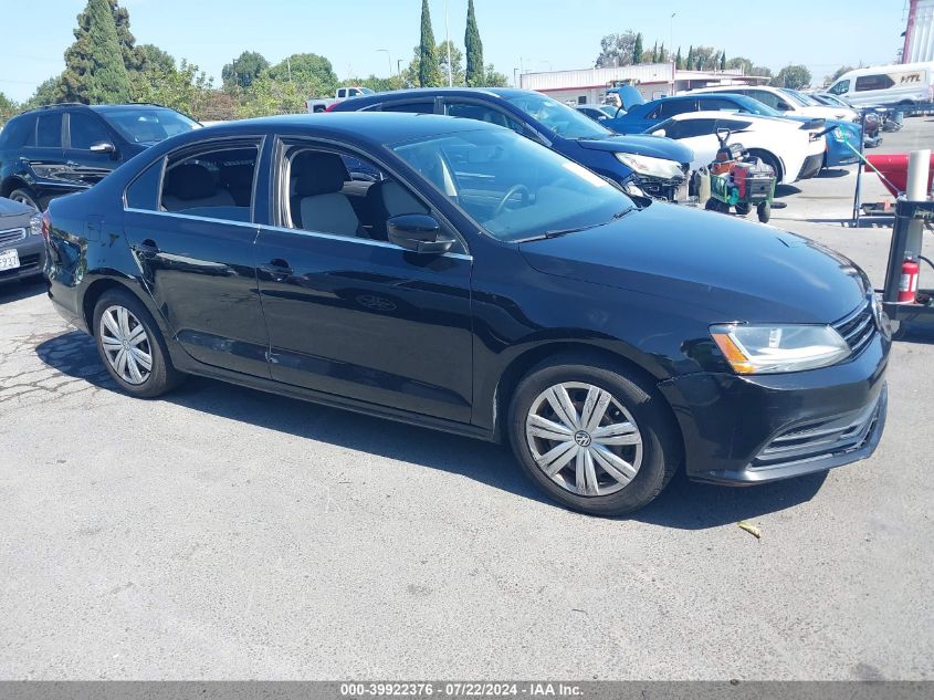 2017 Volkswagen Jetta 1.4T S VIN: 3VW2B7AJ8HM370881 Lot: 39922376