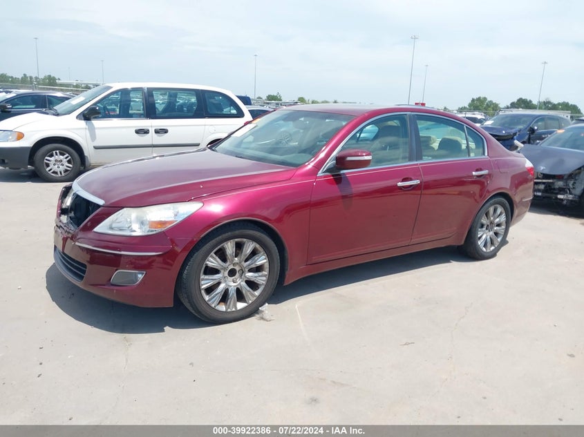 2011 Hyundai Genesis 3.8 VIN: KMHGC4DE6BU139740 Lot: 39922386