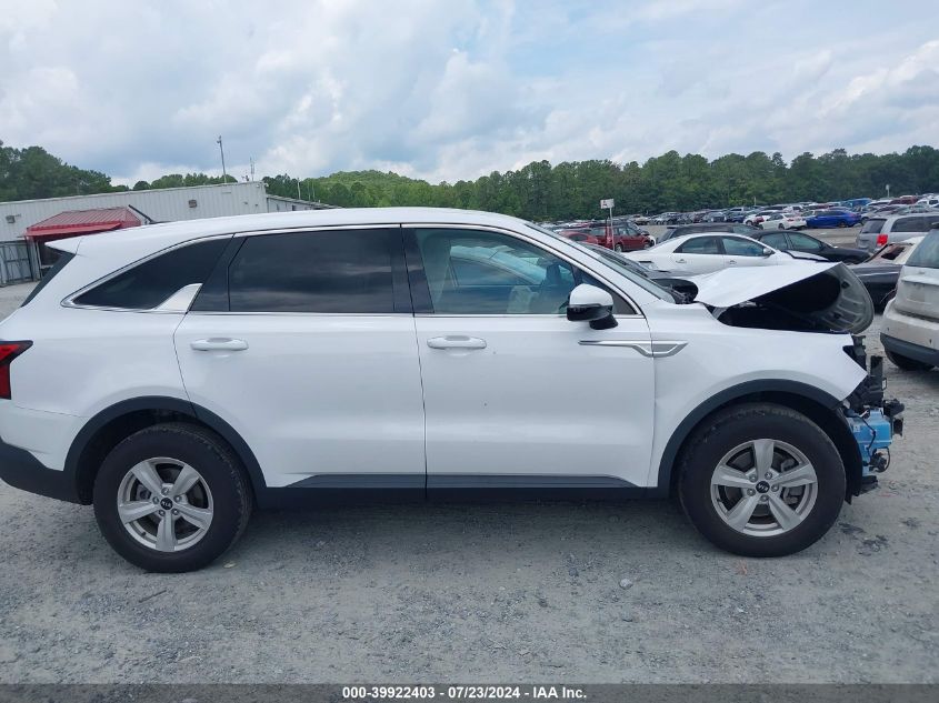 2021 Kia Sorento Lx VIN: 5XYRGDLC1MG030754 Lot: 39922403