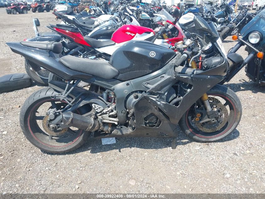 2003 Yamaha Yzfr6 L VIN: JYARJ06Y03A001354 Lot: 39922408