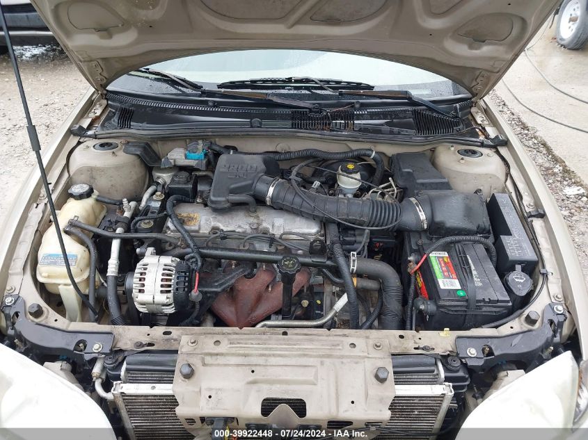 2002 Chevrolet Cavalier VIN: 1G1JC524927414342 Lot: 39922448