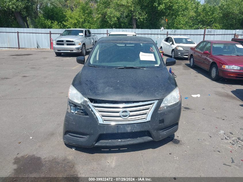 2015 Nissan Sentra S VIN: 3N1AB7AP2FY260629 Lot: 39922472