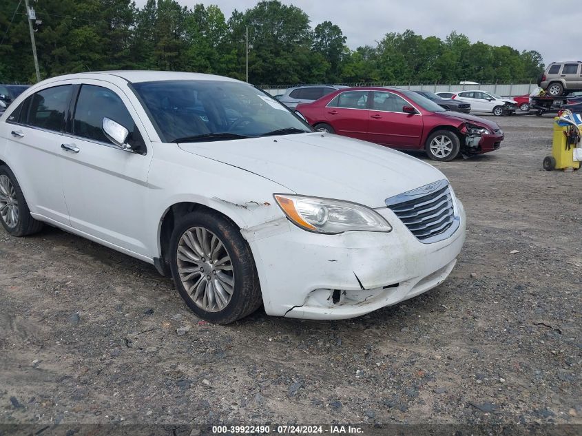 2012 Chrysler 200 Limited VIN: 1C3CCBCG4CN328686 Lot: 39922490