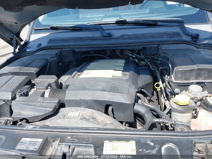 2008 Land Rover Lr3 V8 Se VIN: SALAE25408A463168 Lot: 39922506