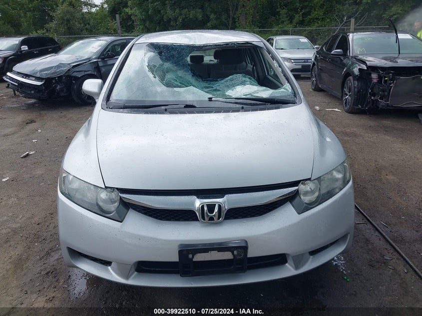 2009 Honda Civic Lx VIN: 2HGFA16509H542337 Lot: 39922510