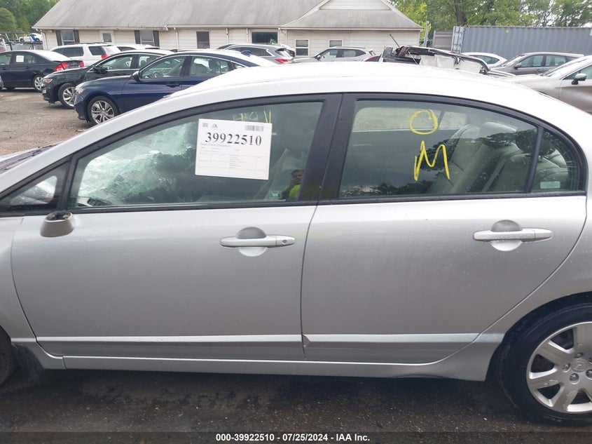 2009 Honda Civic Lx VIN: 2HGFA16509H542337 Lot: 39922510