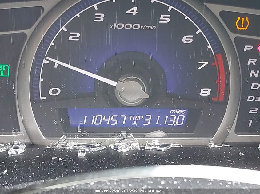 2009 Honda Civic Lx VIN: 2HGFA16509H542337 Lot: 39922510