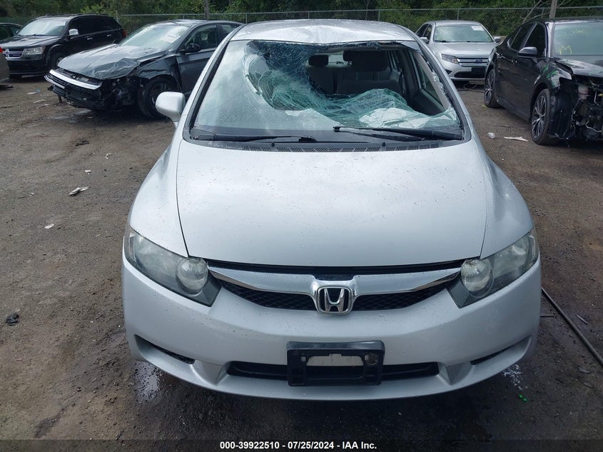 2009 Honda Civic Lx VIN: 2HGFA16509H542337 Lot: 39922510