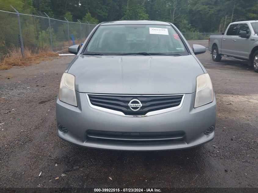 2012 Nissan Sentra 2.0 S VIN: 3N1AB6AP2CL758140 Lot: 39922515