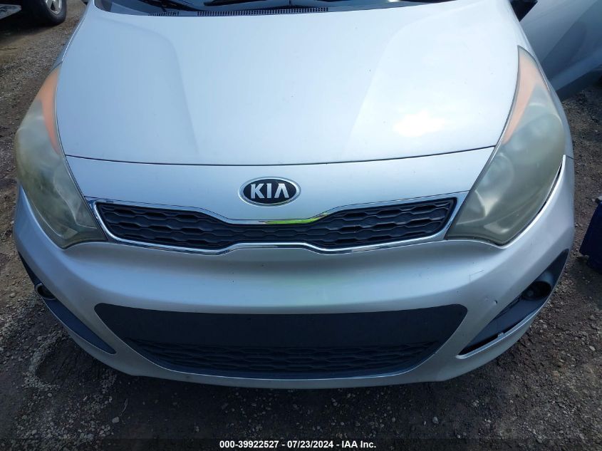 2013 Kia Rio Ex VIN: KNADN5A31D6195180 Lot: 39922527