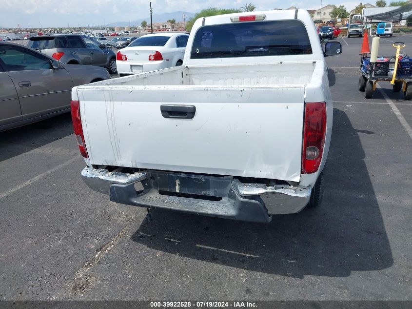 2008 Chevrolet Colorado Work Truck VIN: 1GCCS149588178456 Lot: 39922528