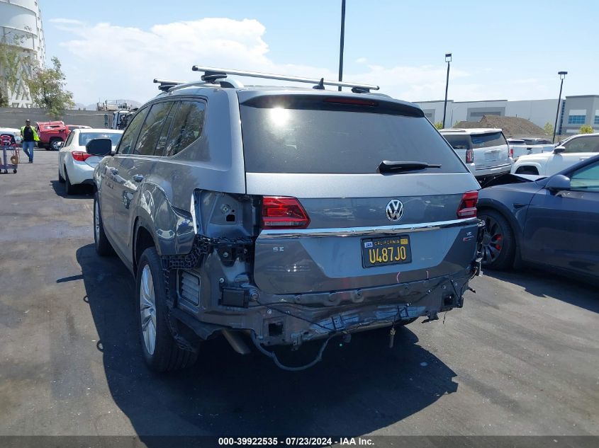 2019 Volkswagen Atlas 3.6L V6 Se W/Technology VIN: 1V2UR2CA6KC554263 Lot: 39922535