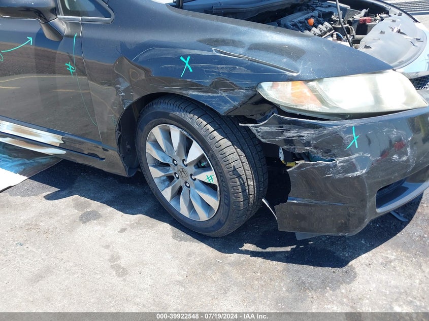 2010 Honda Civic Ex VIN: 19XFA1F87AE007076 Lot: 39922548