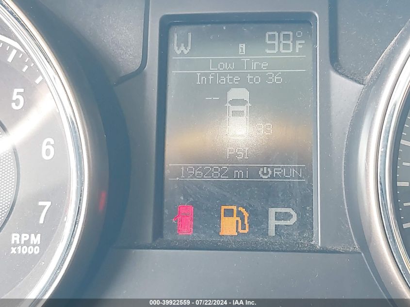 2013 Jeep Grand Cherokee Overland VIN: 1C4RJECGXDC615833 Lot: 39922559