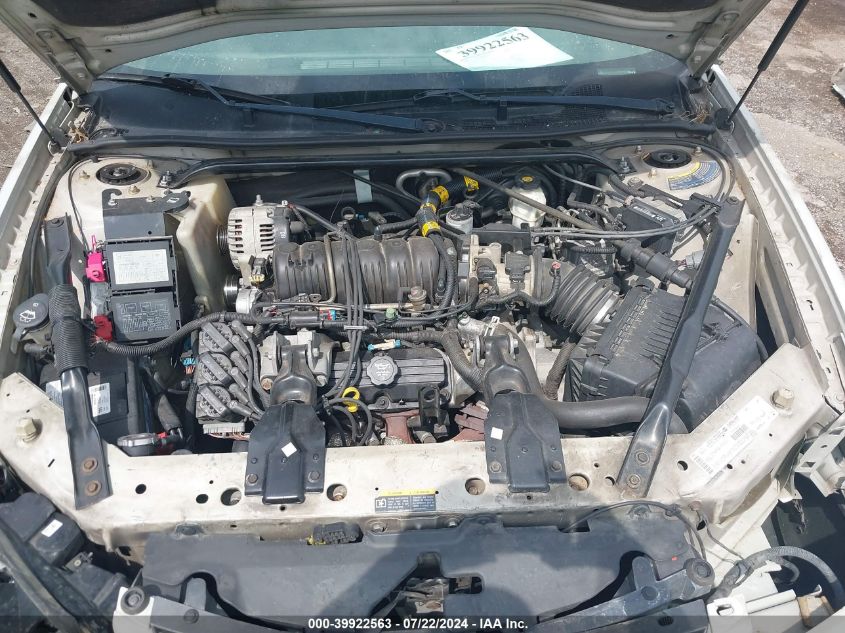 2003 Chevrolet Impala Ls VIN: 2G1WH55K239221273 Lot: 39922563